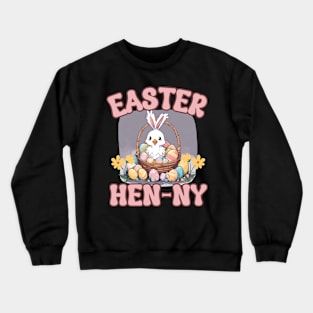 Funny Easter Hen Crewneck Sweatshirt